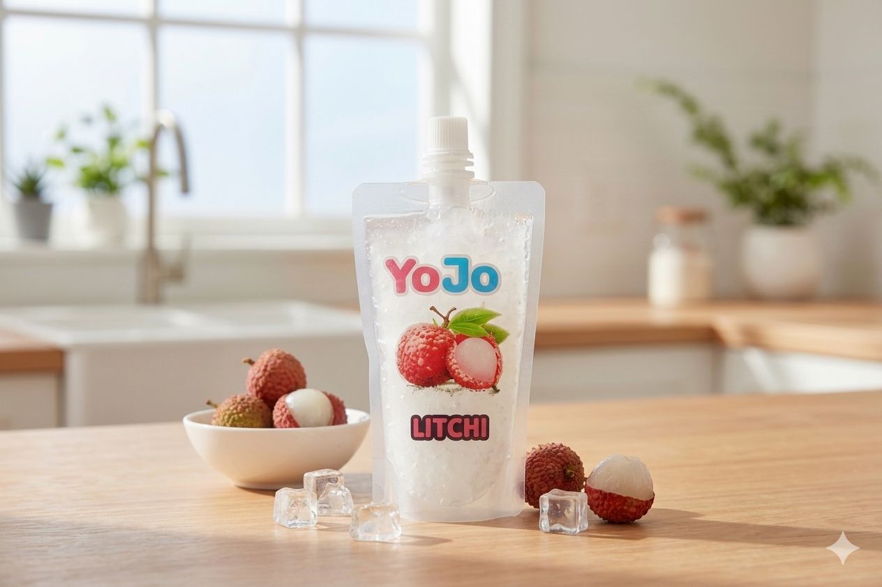 Litchi YoJo Slush pouch product photo